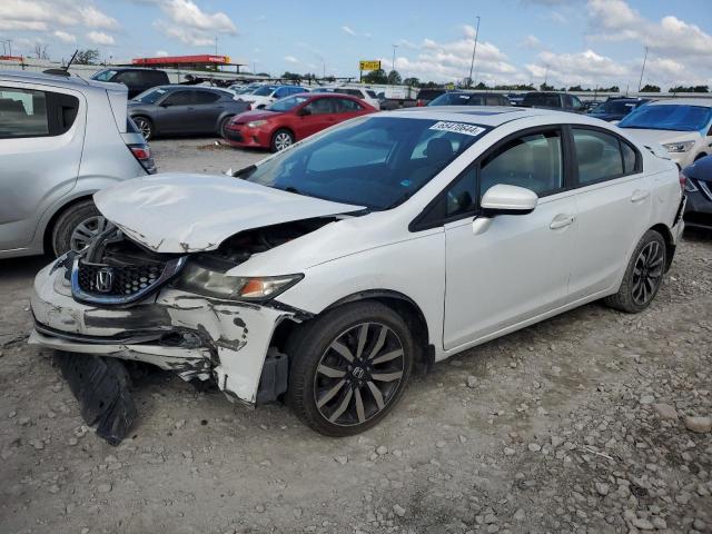 19XFB2F97EE033047 - 2014 HONDA CIVIC EXL 白色 照片 1