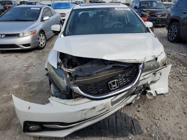 19XFB2F97EE033047 - 2014 HONDA CIVIC EXL 白色 照片 5