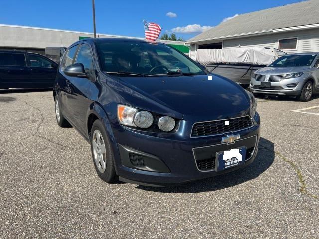 1G1JA6SG8F4141908 - 2015 CHEVROLET SONIC LS BLUE photo 1