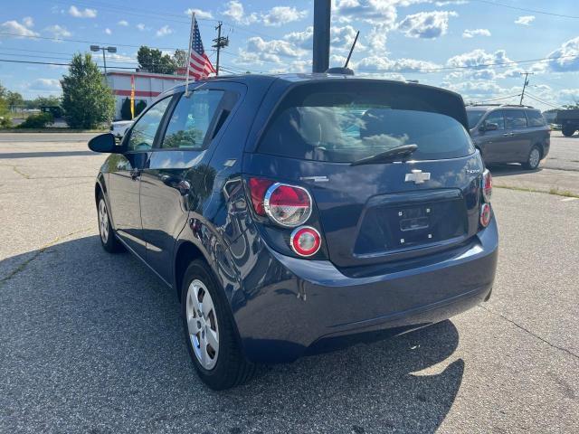 1G1JA6SG8F4141908 - 2015 CHEVROLET SONIC LS BLUE photo 3