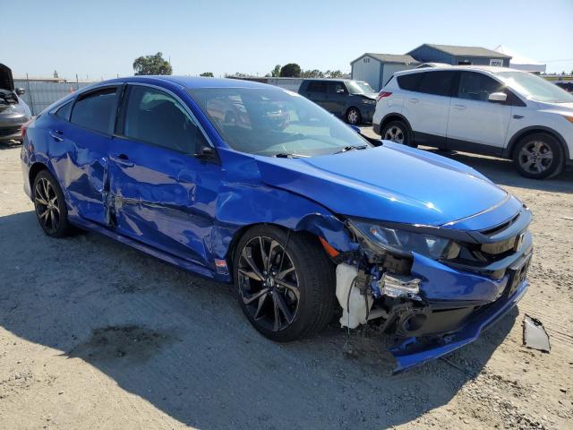 19XFC2F89LE200865 - 2020 HONDA CIVIC SPORT BLUE photo 4