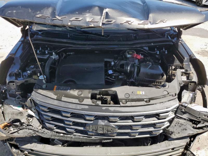 1FM5K7D84HGB78873 - 2017 FORD EXPLORER XLT CHARCOAL photo 12