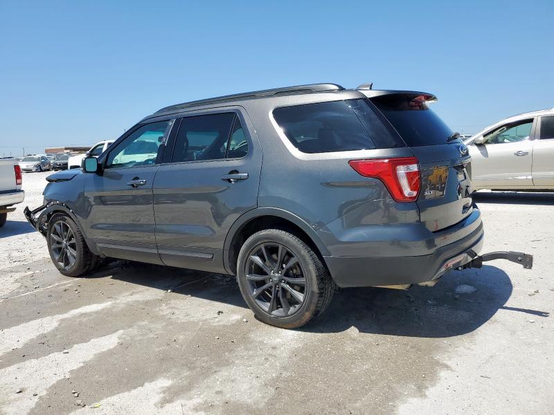 1FM5K7D84HGB78873 - 2017 FORD EXPLORER XLT CHARCOAL photo 2