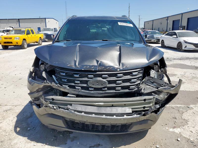 1FM5K7D84HGB78873 - 2017 FORD EXPLORER XLT CHARCOAL photo 5