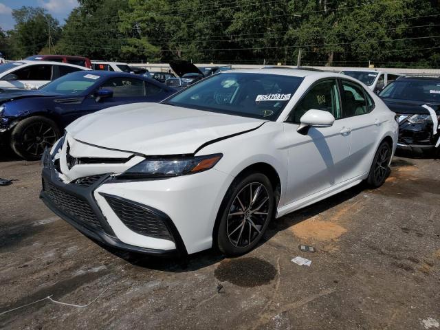 4T1G11AK2PU732016 - 2023 TOYOTA CAMRY SE NIGHT SHADE WHITE photo 1