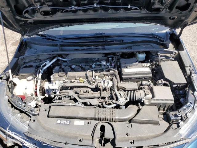 JTNK4RBEXK3020442 - 2019 TOYOTA COROLLA SE Կապույտ լուսանկար 11