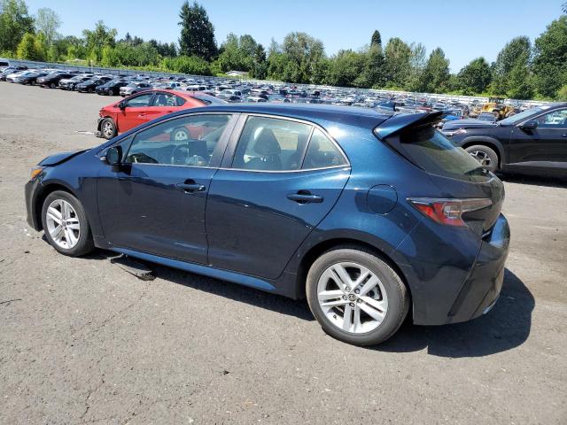 JTNK4RBEXK3020442 - 2019 TOYOTA COROLLA SE Կապույտ լուսանկար 2