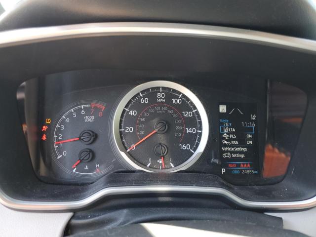 JTNK4RBEXK3020442 - 2019 TOYOTA COROLLA SE Կապույտ լուսանկար 9