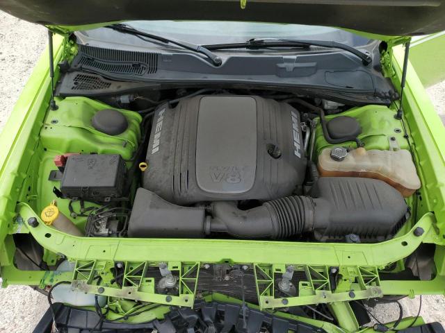 2C3CDZBT5FH782902 - 2015 DODGE CHALLENGER SXT PLUS GREEN photo 11