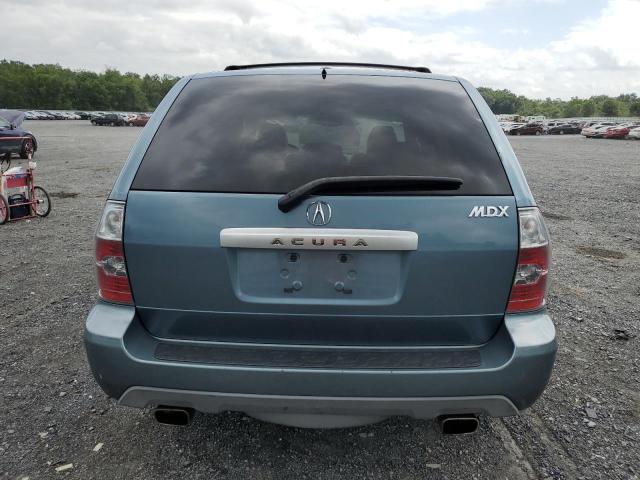 2HNYD18686H515042 - 2006 ACURA MDX TOURING BLUE photo 6