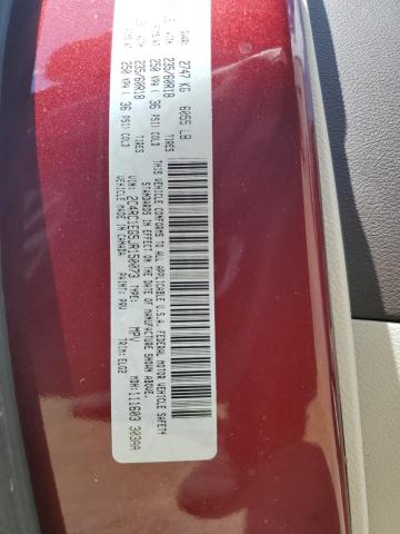 2C4RC1EG5JR150073 - 2018 CHRYSLER PACIFICA TOURING L PLUS MAROON photo 14