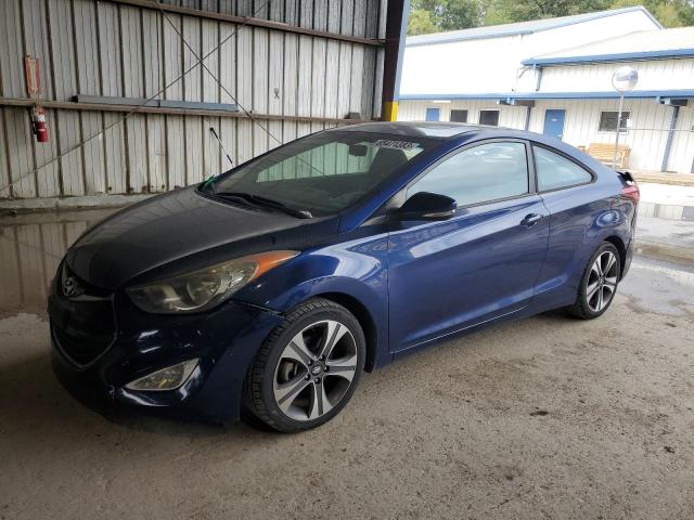 KMHDH6AE1DU005211 - 2013 HYUNDAI ELANTRA CO GS BLUE photo 1