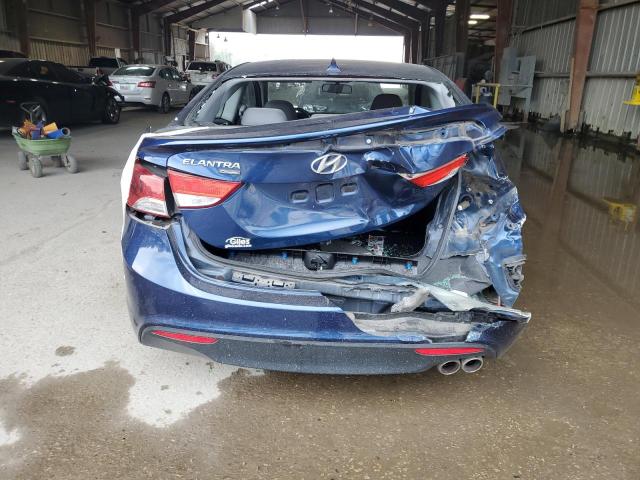 KMHDH6AE1DU005211 - 2013 HYUNDAI ELANTRA CO GS BLUE photo 6