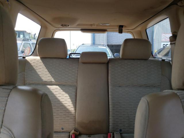 JF1SG65615H725691 - 2005 SUBARU FORESTER 2.5XS Qara foto 10