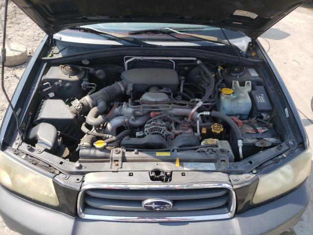 JF1SG65615H725691 - 2005 SUBARU FORESTER 2.5XS Qara foto 12