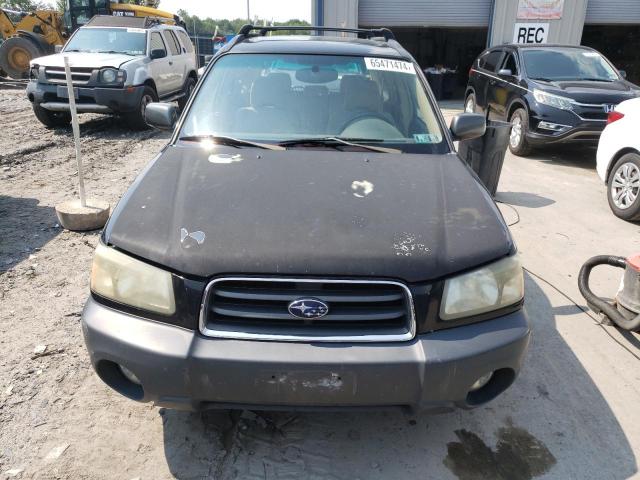 JF1SG65615H725691 - 2005 SUBARU FORESTER 2.5XS Qara foto 5