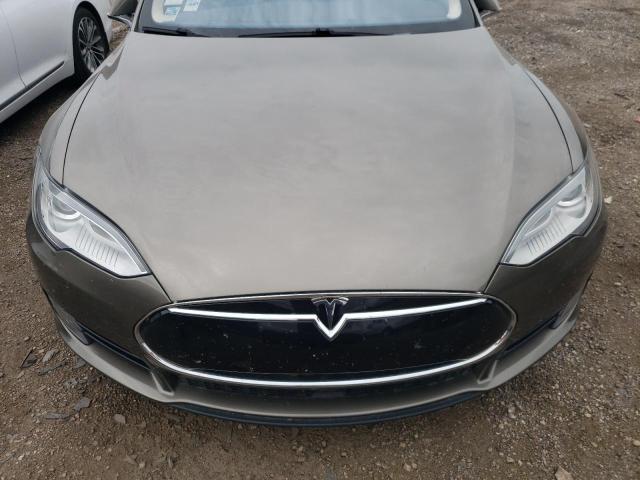 5YJSA1E29FF113302 - 2015 TESLA MODEL S TAN photo 11