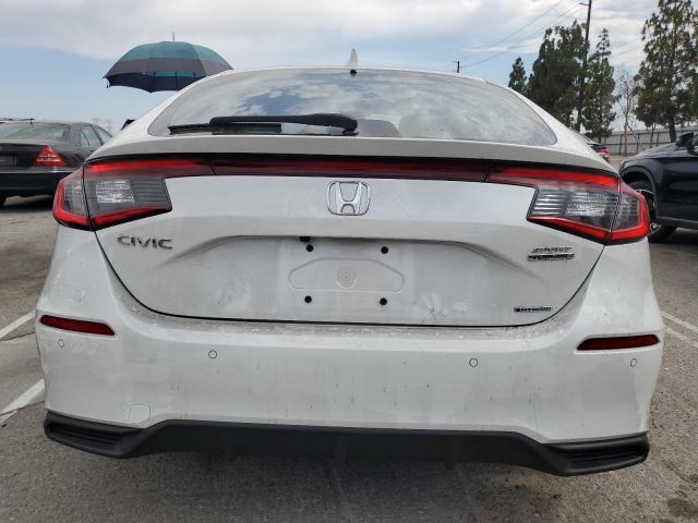 JHMFL4H97SX000551 - 2025 HONDA CIVIC SPORT TOURING WHITE photo 6