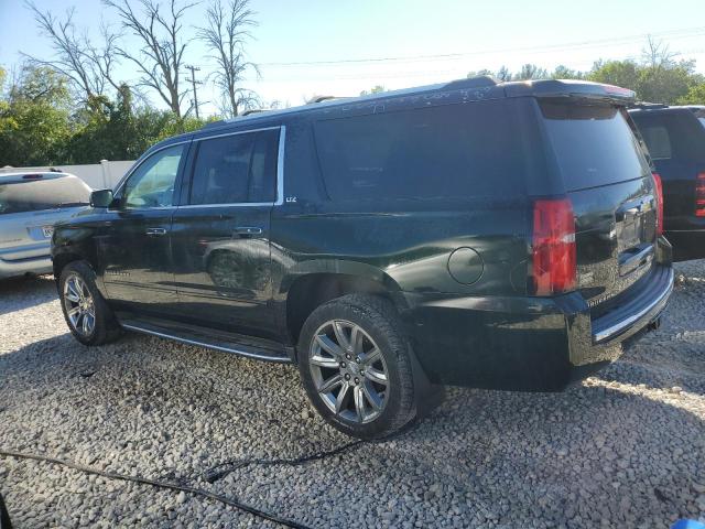 1GNSKJKC2GR346404 - 2016 CHEVROLET SUBURBAN K1500 LTZ GREEN photo 2