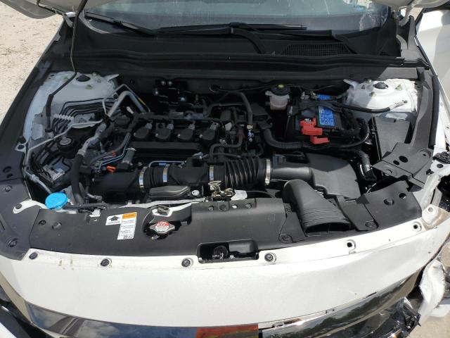 1HGCV1F34NA124054 - 2022 HONDA ACCORD SPORT WHITE photo 11