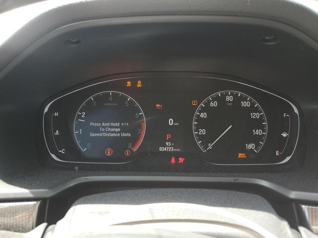 1HGCV1F34NA124054 - 2022 HONDA ACCORD SPORT WHITE photo 9