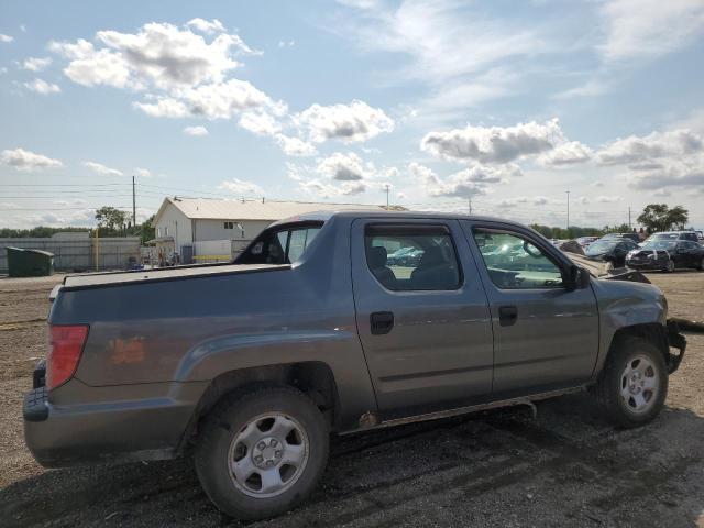 2HJYK162X9H500456 - 2009 HONDA RIDGELINE RT GRAY photo 3