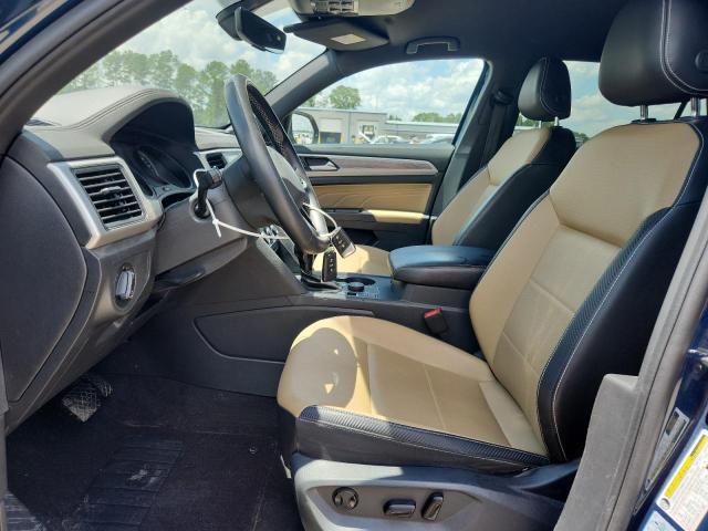 1V2LC2CA1MC223395 - 2021 VOLKSWAGEN ATLAS CROS SE BLUE photo 7