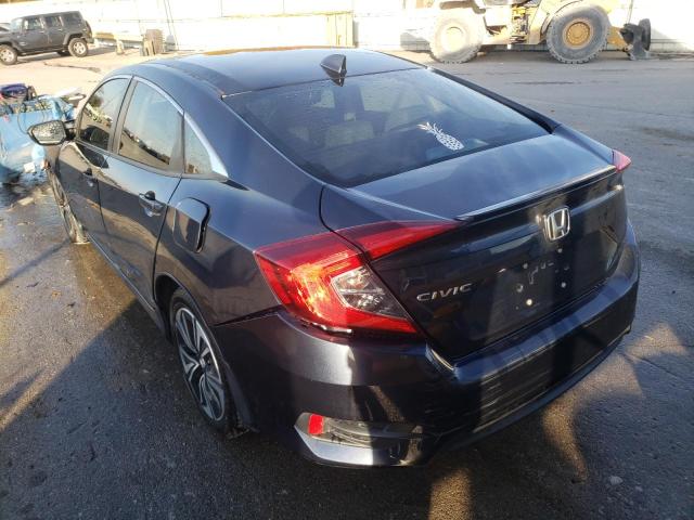 19XFC1F72GE008162 - 2016 HONDA CIVIC EXL GRAY photo 3