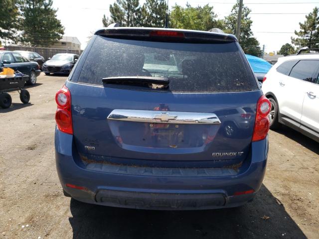 2CNFLEEC3B6445016 - 2011 CHEVROLET EQUINOX LT BLUE photo 6