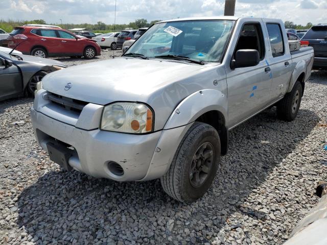 1N6ED27T94C480269 - 2004 NISSAN FRONTIER CREW CAB XE V6 SILVER photo 1