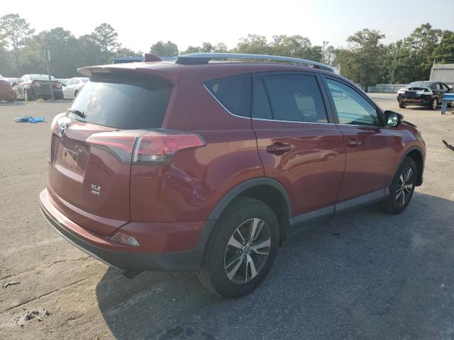 2T3RFREV0JW741695 - 2018 TOYOTA RAV4 ADVENTURE BURGUNDY photo 3