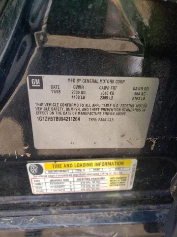 1G1ZH57B994211264 - 2009 CHEVROLET MALIBU 1LT 黑色 照片 13