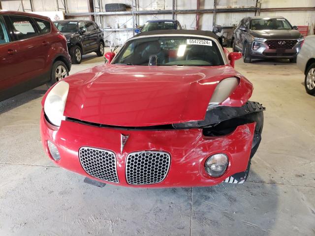 1G2MB35B97Y142337 - 2007 PONTIAC SOLSTICE RED photo 5