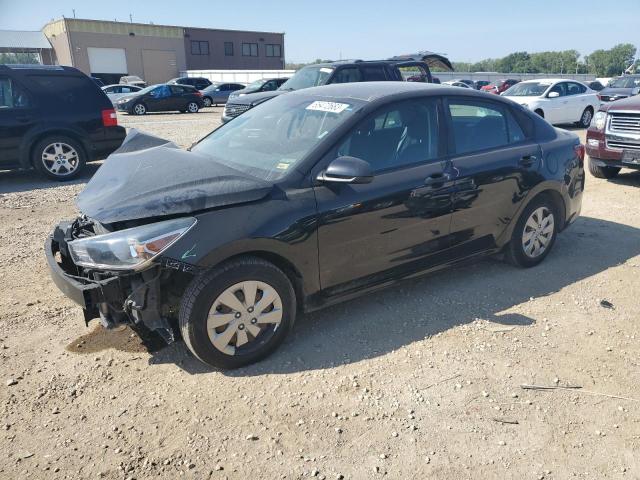 3KPA24AB2KE179920 - 2019 KIA RIO S BLACK photo 1