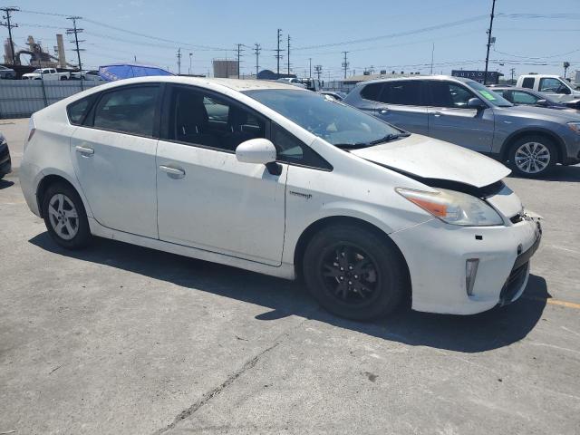 JTDKN3DU2F1997854 - 2015 TOYOTA PRIUS WHITE photo 4