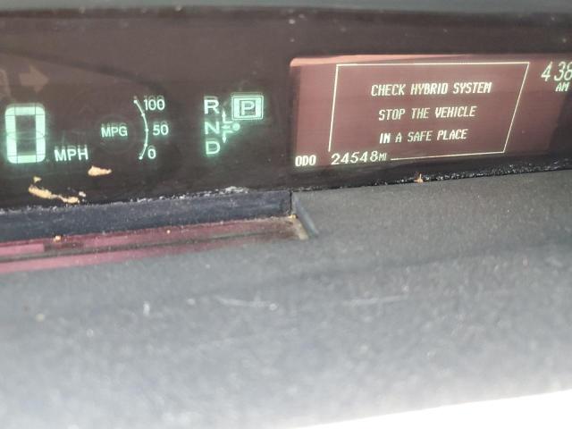 JTDKN3DU2F1997854 - 2015 TOYOTA PRIUS WHITE photo 9