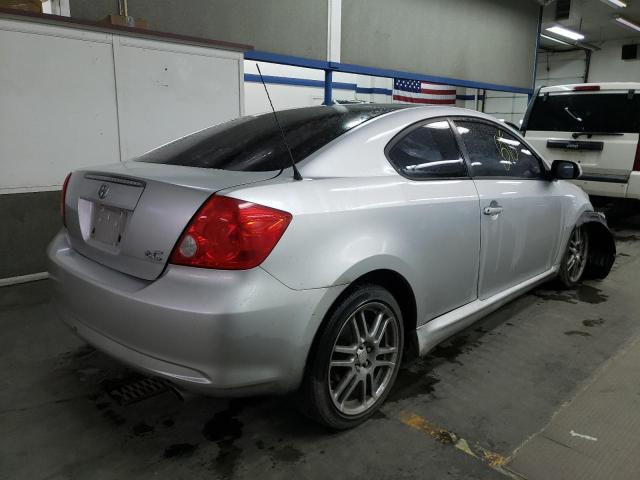 JTKDE177060090490 - 2006 TOYOTA SCION TC 银色 照片 4