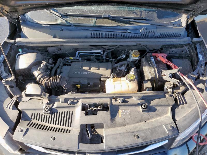 3GNCJPSB5KL192398 - 2019 CHEVROLET TRAX 1LT Noir photo 11