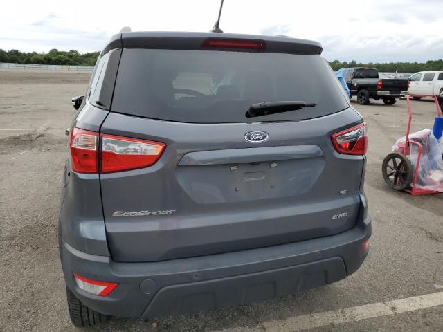 MAJ6S3GL9KC302657 - 2019 FORD ECOSPORT SE Մոխրագույն լուսանկար 6