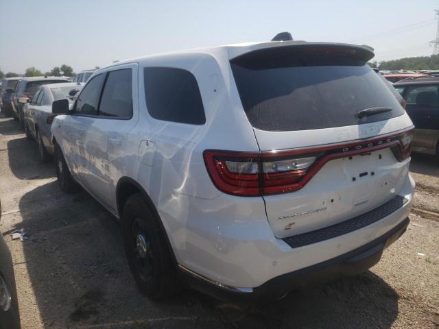 1C4SDJFT8NC192553 - 2022 DODGE DURANGO PURSUIT WHITE photo 2