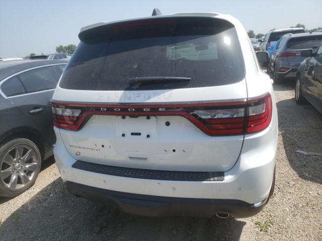 1C4SDJFT8NC192553 - 2022 DODGE DURANGO PURSUIT WHITE photo 6