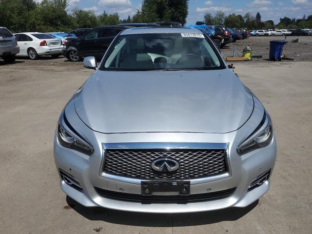 JN1BV7AR7FM404448 - 2015 INFINITI Q50 BASE SILVER photo 5