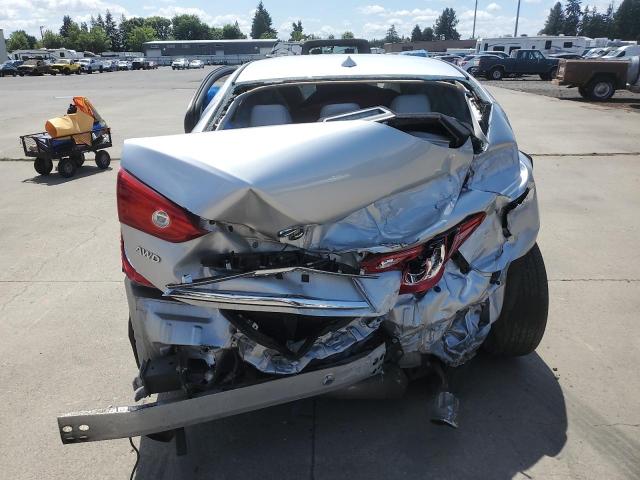 JN1BV7AR7FM404448 - 2015 INFINITI Q50 BASE SILVER photo 6