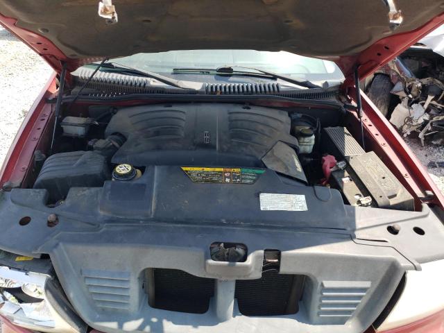 5LMEU68H44ZJ46225 - 2004 LINCOLN AVIATOR 勃艮第红 照片 12