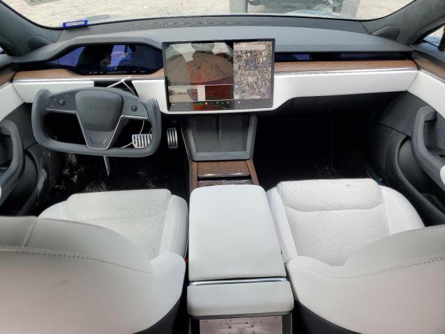 5YJSA1E5XNF489760 - 2022 TESLA MODEL S BLUE photo 8