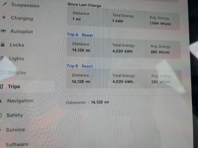 5YJSA1E5XNF489760 - 2022 TESLA MODEL S BLUE photo 9