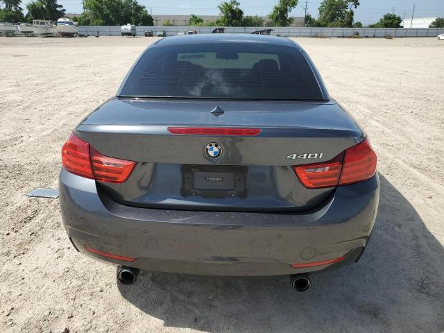 WBA4T9C59H5A14823 - 2017 BMW 440I GRAY photo 6