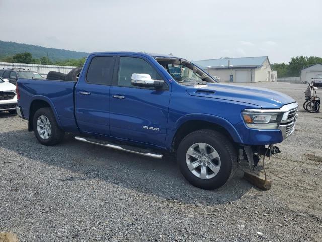 1C6SRFDTXKN820329 - 2019 RAM 1500 LARAMIE BLUE photo 4