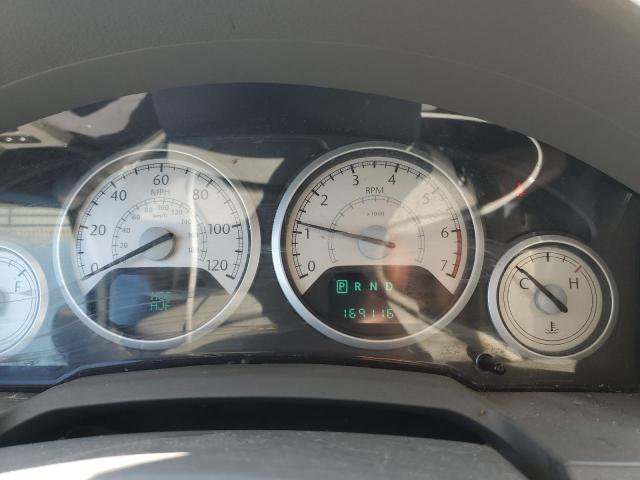 2A8HR54P78R737106 - 2008 CHRYSLER TOWN & COU TOURING WHITE photo 9