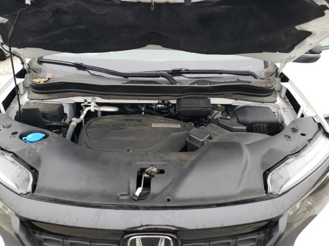 5FNYF7H56KB009459 - 2019 HONDA PASSPORT EXL WHITE photo 11